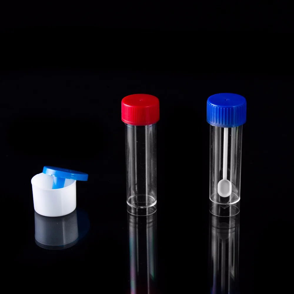 5ml Stool Disposable Sterile Plastic Container Vacuum Urine Container Stool Container (screw Cover)