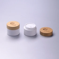 250g white round cheap plastic pp face cream cosmetic jar