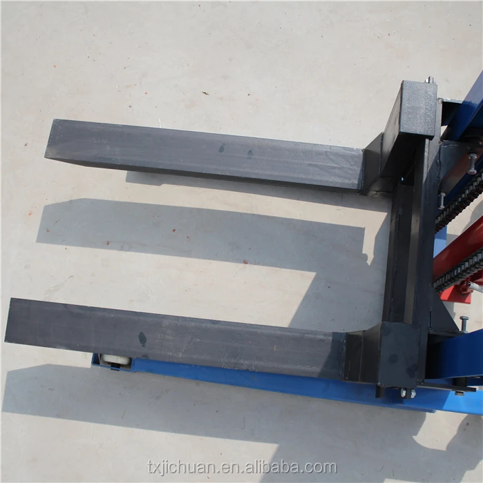 2016 2ton/3ton hydraulic manual forklift trolley hot sale low price