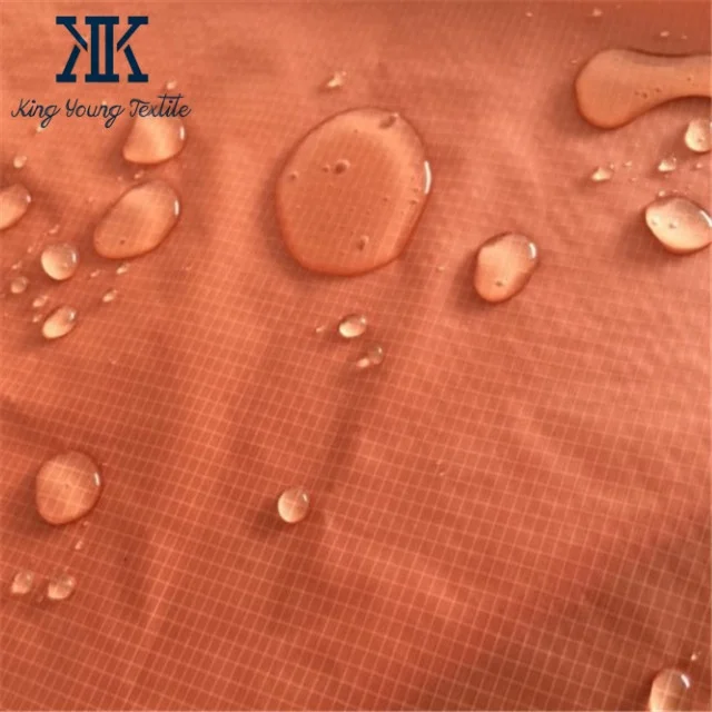 super pu coating waterproof ripstop nylon taffeta kite fabric