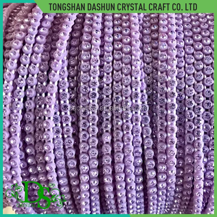 Латиноамериканская однолинейная Алмазная Обрезка в карточке/рулоне/10 ярдов, пластиковая облицовка стразами, оптовая продажа