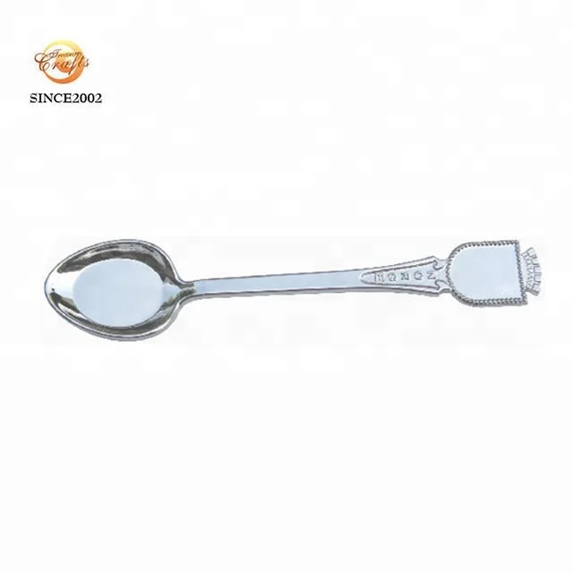 cheaper gold epoxy resin stick blank space souvenir spoon
