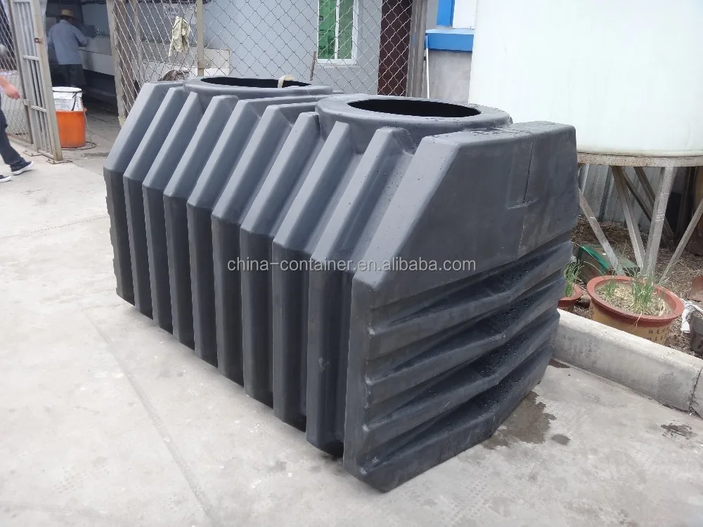 
Rotational molding septic tank for waste water treatment 