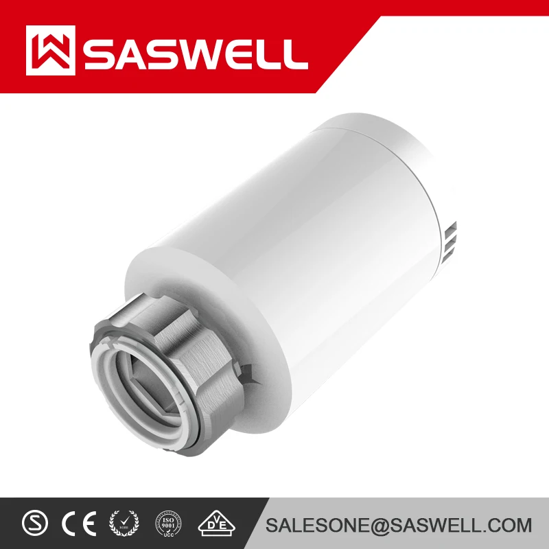 China supplier Zigbee programmable TRV for radiator thermostatic radiator controller, wifi radiator controller