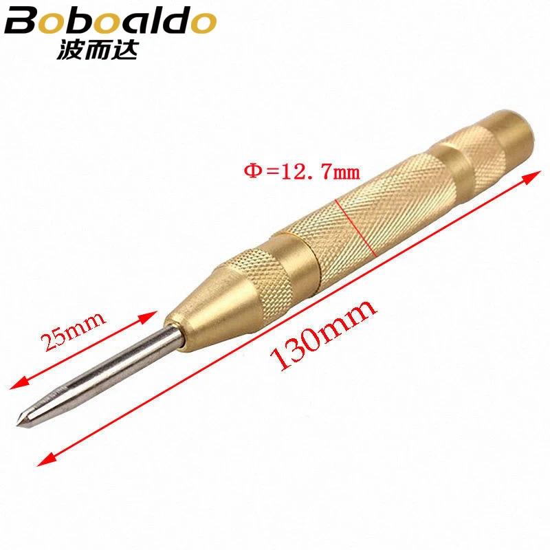 5 Inch Automatic Center Pin Punch Spring Loaded Marking Starting Holes Tool VER41 P30