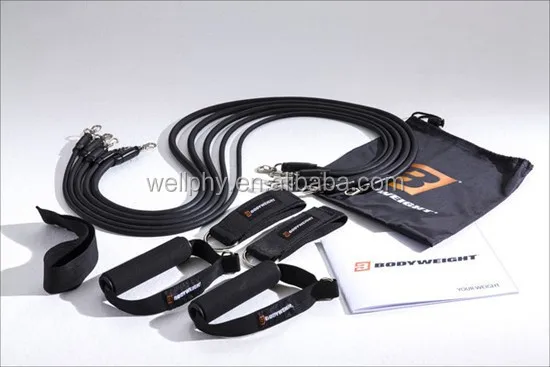 
BODY WEIGHT MMA Suspension SLING TRAINER, Fitness Training Straps 