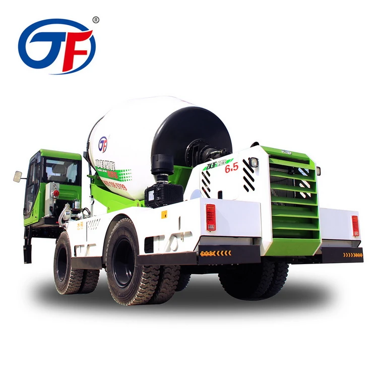 New design 6.5 CBM concrete mixer truck MODEL CMT6500R SELF LOADING mobile TRANSIT MIXER
