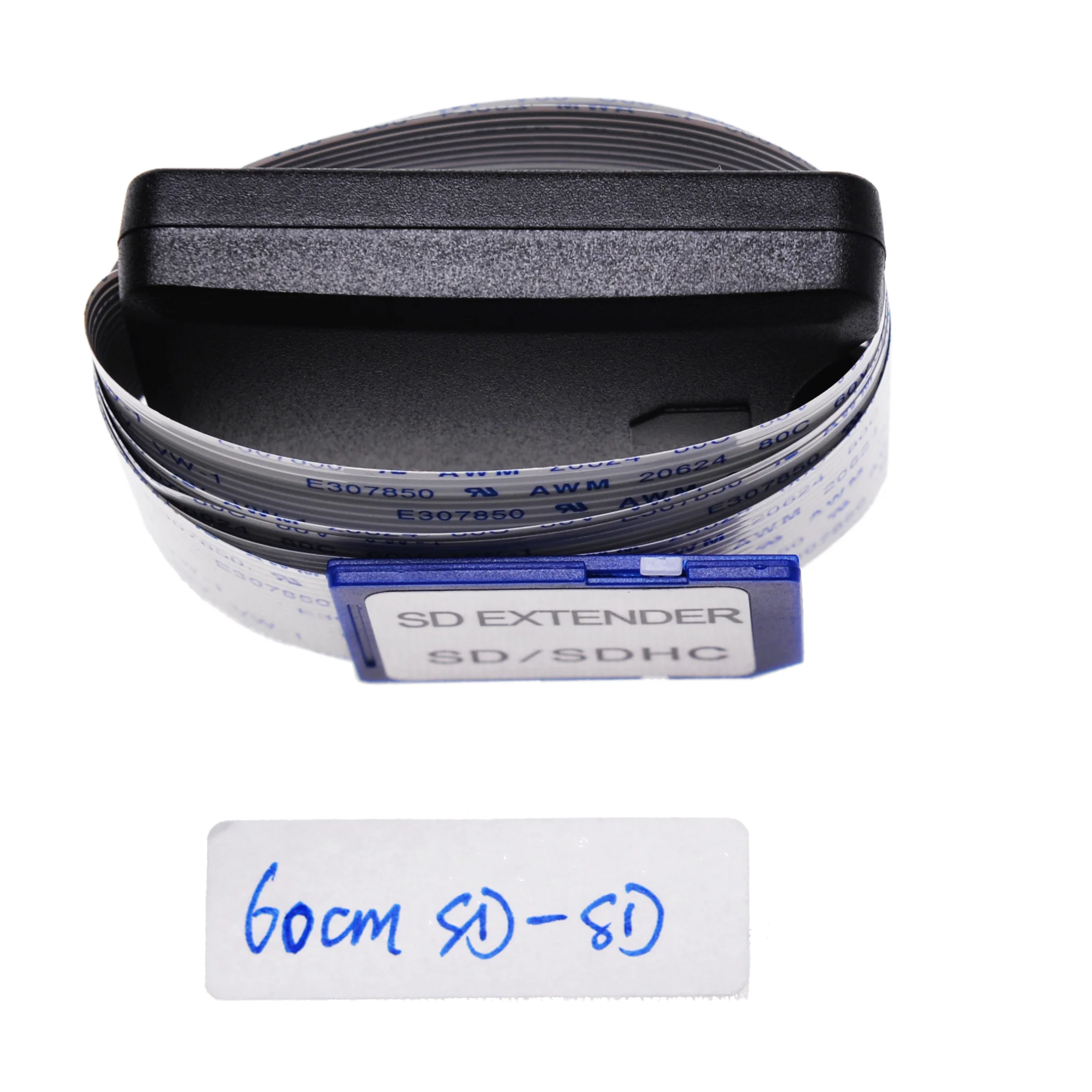 10cm to 60cm SD transition extension cable, SD extender cable for GPS Macbook Raspberry Pi 3D Printer