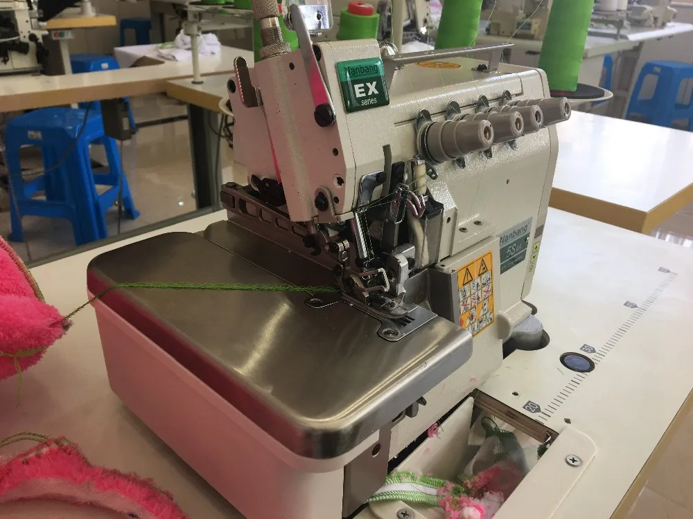 LEJIANG Energy Saving Direct Drive 4 Thread Overlock Sewing Machine