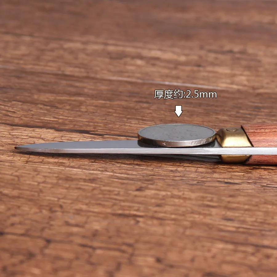 Высокое качество нержавеющая сталь кухонный нож с деревянной ручкой и лазерный нож для открытого уход за кожей лица Устрица