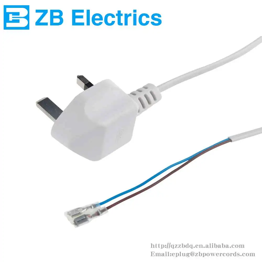 (kc-54)electric skillet power cord bs plug with iec c7