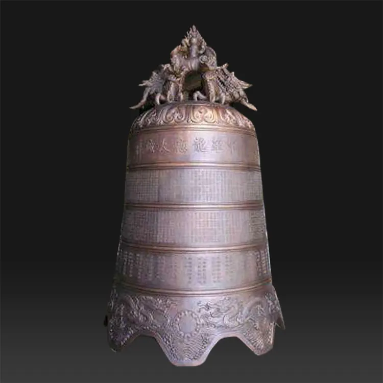 Antique Metal Craft large bronze church bell for sale