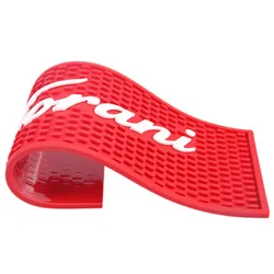 Wholesale best quality jack daniels bar soft pvc rubber drip mat