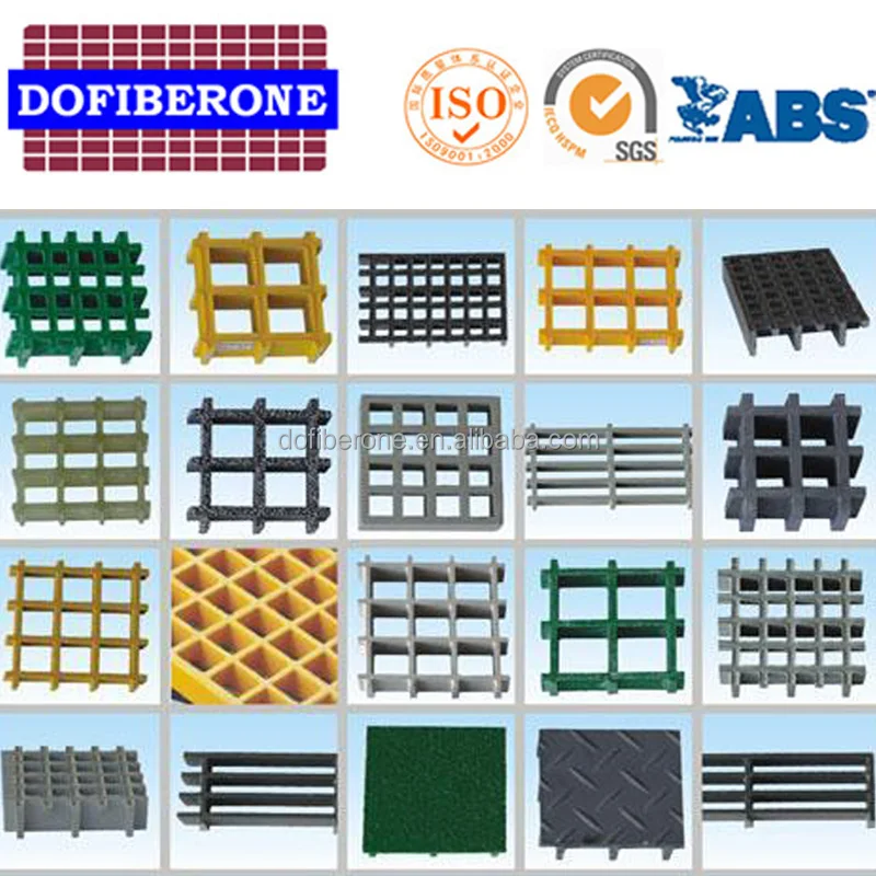 FRP GRP fiberglass Outdoor Reinforced Plastic Mold Grating