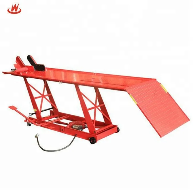 Factory Direct Sale Air Hydraulic Motorcycle Lift, Electric Motorcycle Lift WX-9303