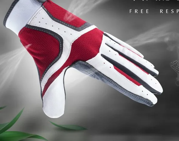 Professional Custom baseball batting gloves Hand Protection Baseball Batting Gloves kip leather baseball glove