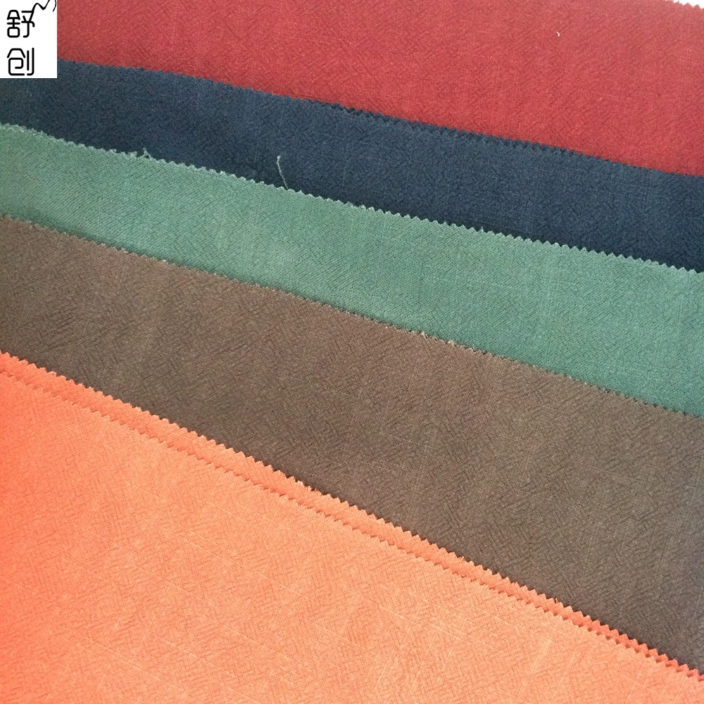 Heavy linen viscose blend fabric for man business suit