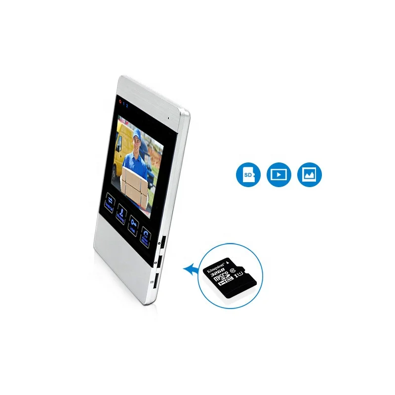 Bcomtech Most popular Video Door Phone works with Commax Intercom Door phone