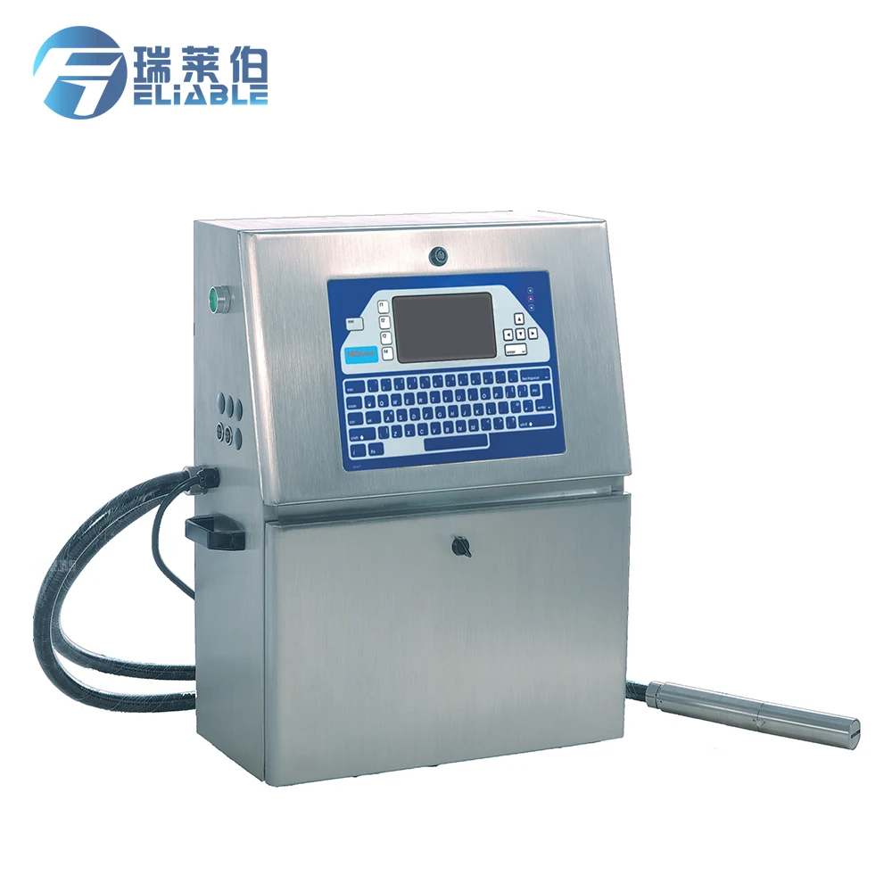 Industrial Continuous Batch Code Inkjet Printer / Small Character Ink Jet Printer Date Code
