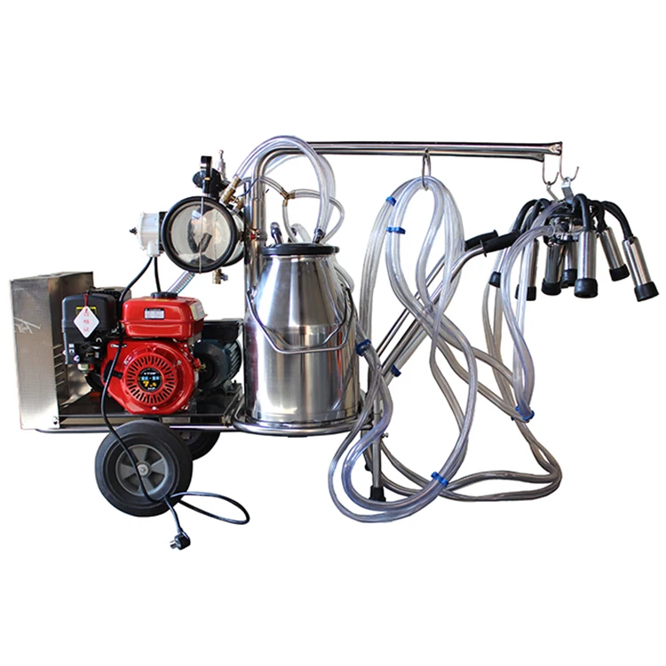 gasoline engine vacuum pump for small cow milking machine