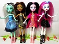 4pcs lot New style monster fun high Dolls Monster Draculaura hight Moveable Joint children best gift