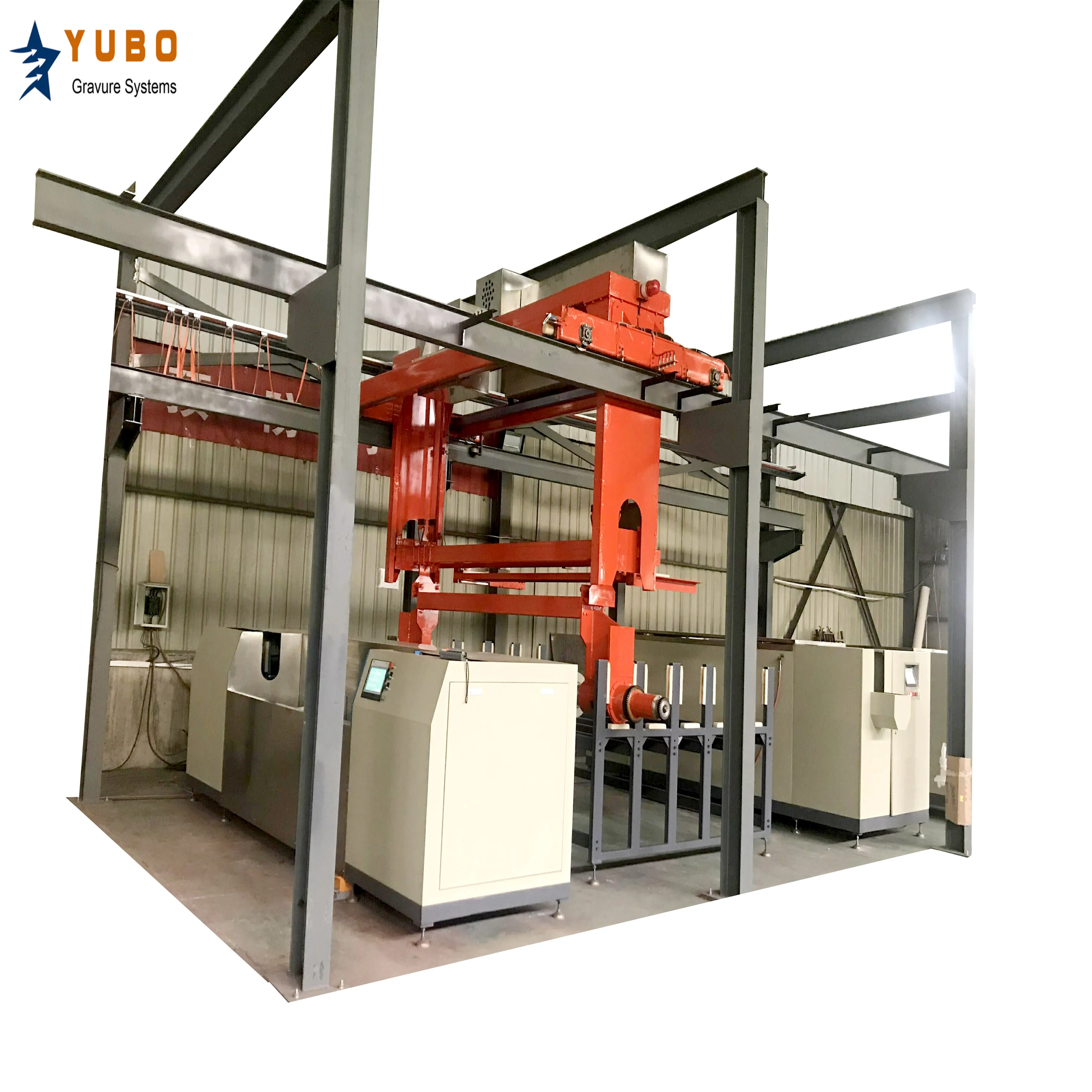 
Shanxi YUBO Plating Line Automatic for Nickle Copper Chrome Roller 