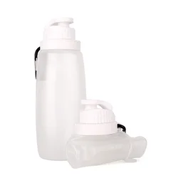 Amazon Fitness Sports Kids Reusable Collapsible Water Bottle Silicone