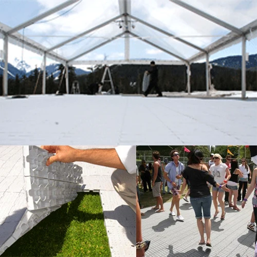 PP interlocking tent floor tile