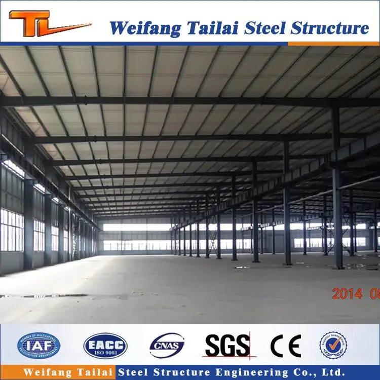 large span steel structure workshop steel structure building