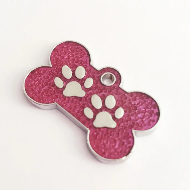 
De Heng supply custom American metal dog tag with chain 