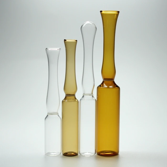 1ml 2ml 3ml 5ml 10ml Vitamin Injection Clear And Amber Glass Ampule Vial Supplier