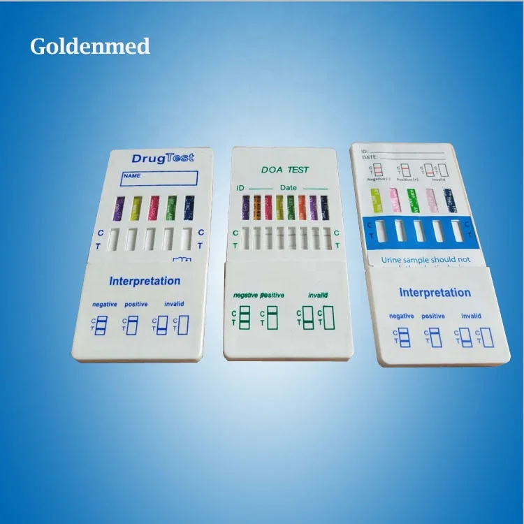 99% Accuracy multi drug doa test 6 panel urine test/one step 5-in 1 drug test for home use