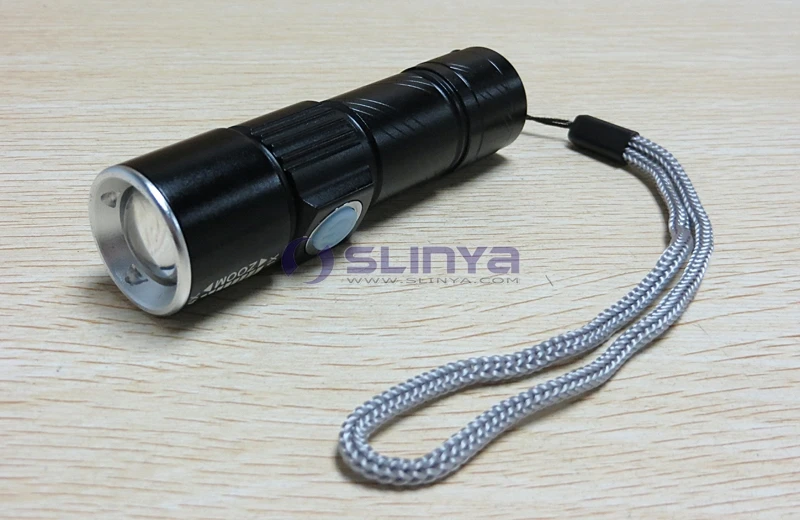 Portable Lanyard 365NM USB UV Blacklight Torch