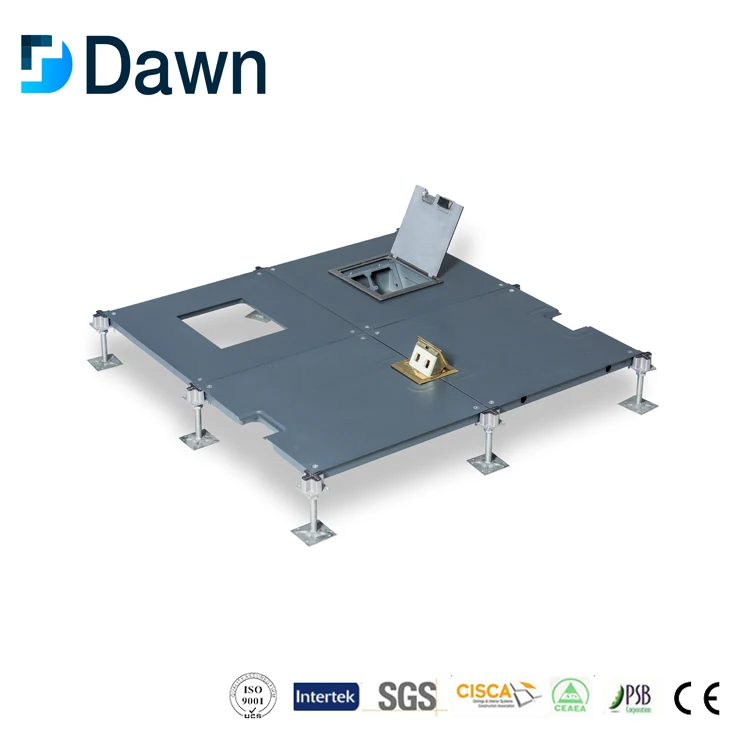Changzhou factory OEM OA500 steel cement raised access floor for exhibition hall