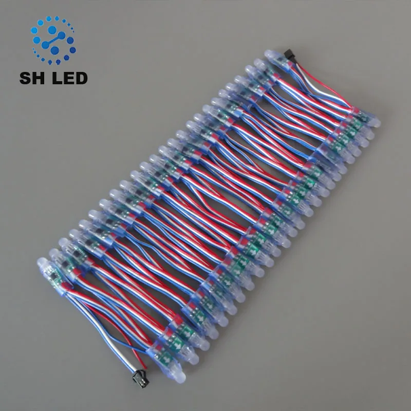 WS2811 DC5V DC12V 12MM Full Color Led Pixel Light String
