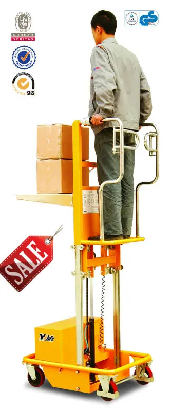 YI-LIFT 200kg With 1500mm Lifting Height Electric Order Picker