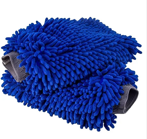 XL Super soft Car wash mitt Microfiber chenille mitt