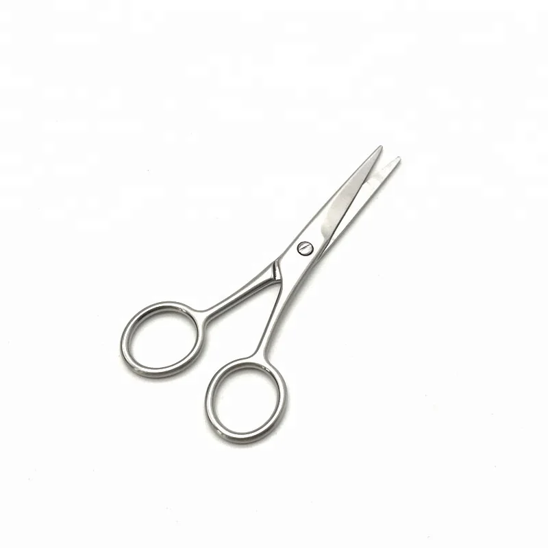 
High quality beard brush and comb set scissors grooming kit 