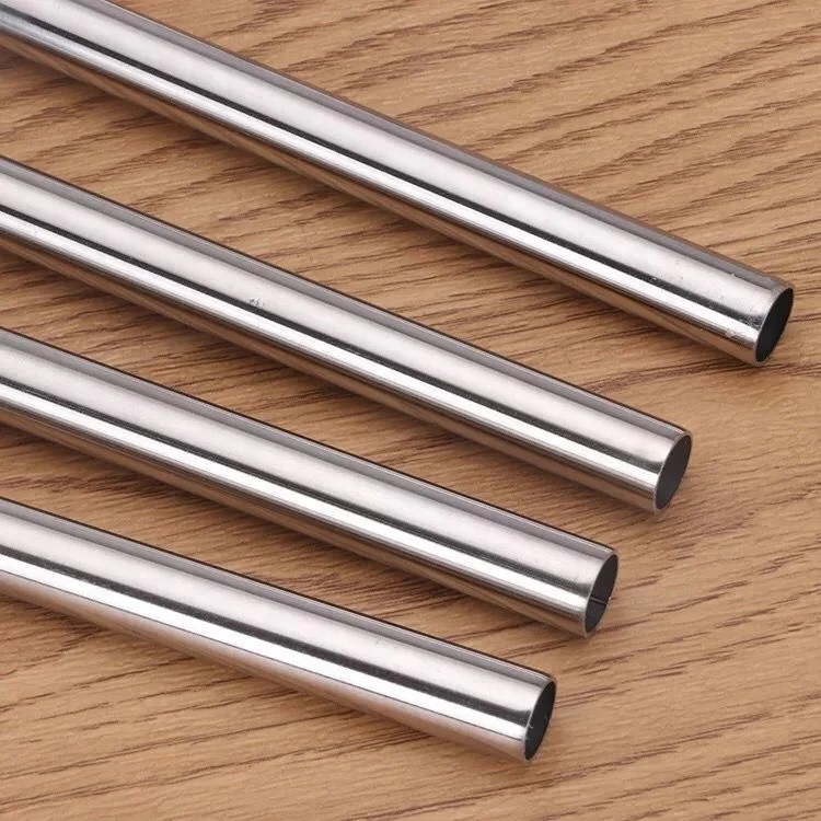 Supply 304 stainless steel milkshake straw and Recyclable bubble milk tea straw with brush