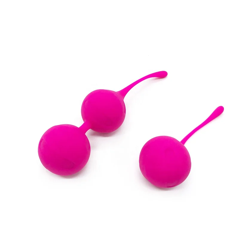 Pink Kegel Exercise Tighten Restore Vagina Massage Balls Kit for Woman, Koro Ball Anal Kegel Ball OEM Body Safe and Odor Free