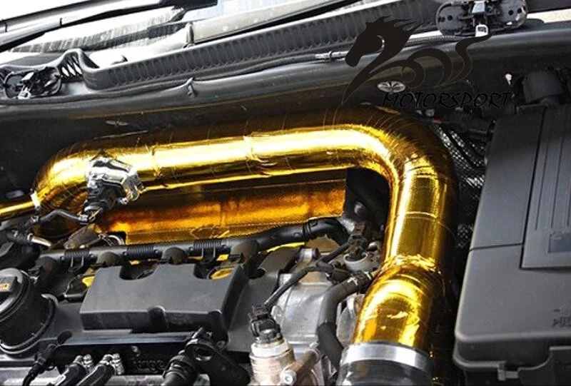 
Accept OEM Affordable Price Reflect Self Adhesive Gold Tape for Engine Heat Insulation 