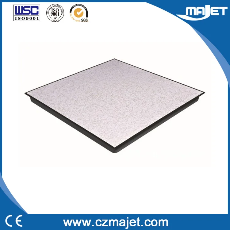 Floor Installation!! 600*600*35mm Raised Steel Floor with Laminates