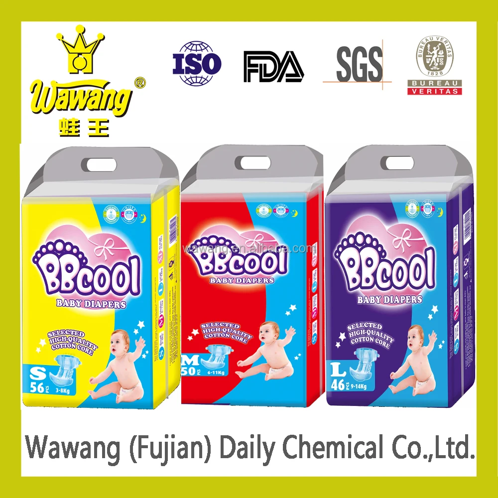 
Pakistan hot selling baby disposable diaper manufacturers in China 