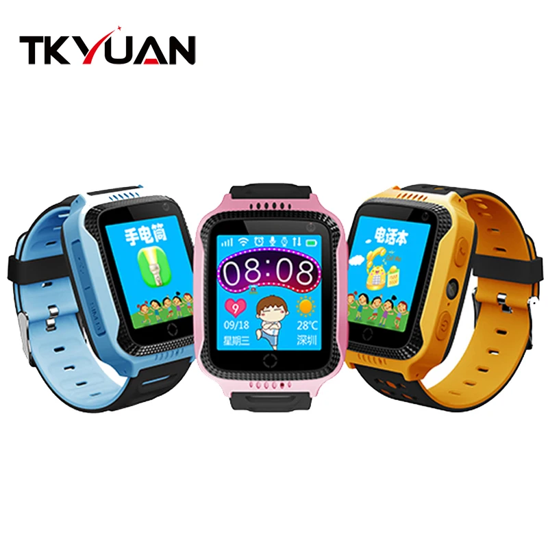 Baby Children Smartwatch GSM 2G Sim Card Watch Anti-lost Alarm Clock Remote Monitor SOS Smart GPS Kids Watch Q529