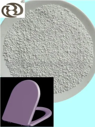 Urea/melamine formaldeheyde (UF/MF) moulding compound granule for toilet seat cover