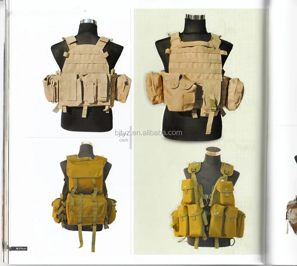 NIJ IV Bulletproof Vest Ballistic Body Armor Carrier