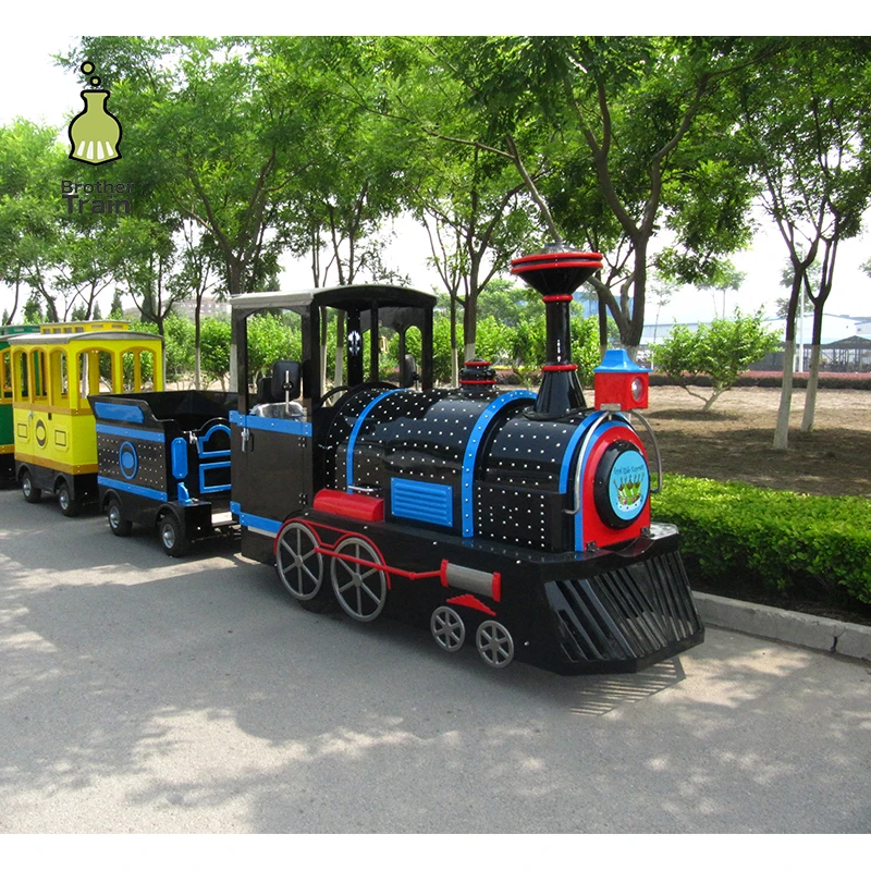 China Low price Trackless electric small battery locomotive for