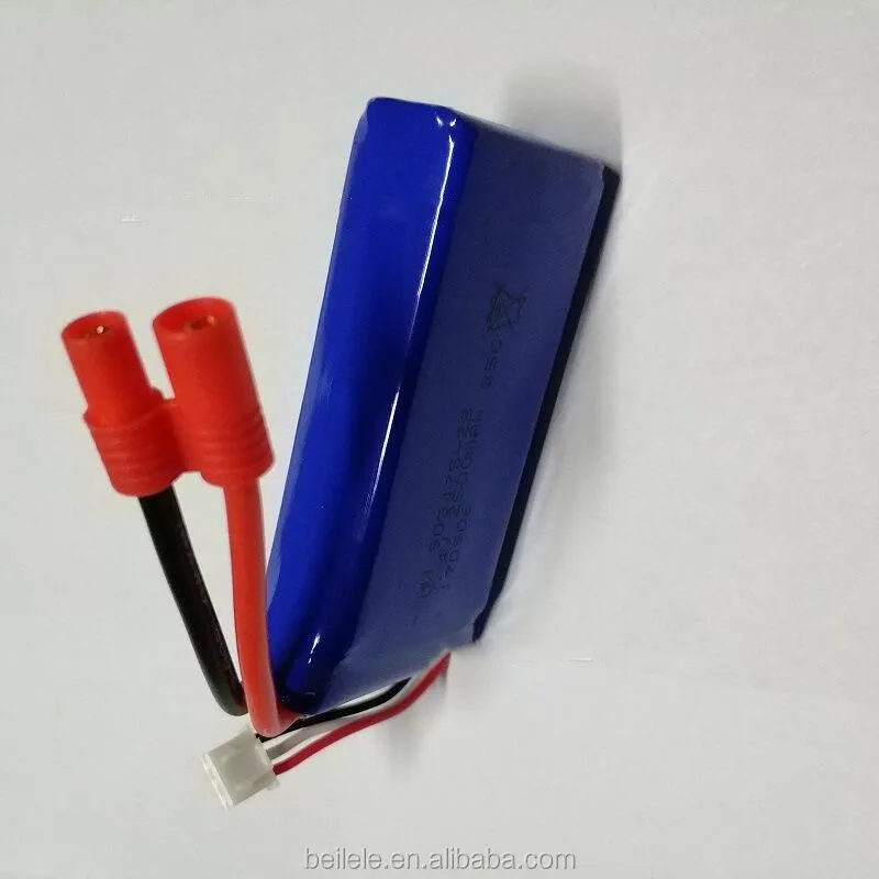 7.4V 2500mah rechargeable Lipo battery for X183 RC drone 903475 Li battery