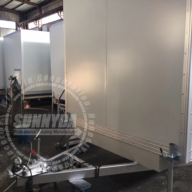 Fast construction mobile toilet trailer used portable toilets prices for sale