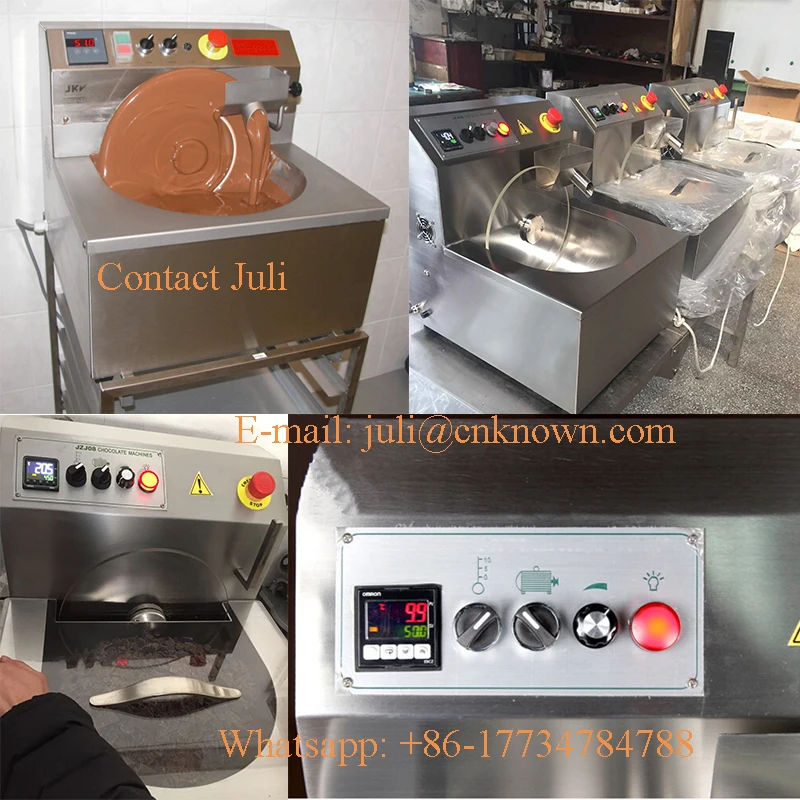 2022 8kg Small capacity for home and commercial use chocolate tempering machine